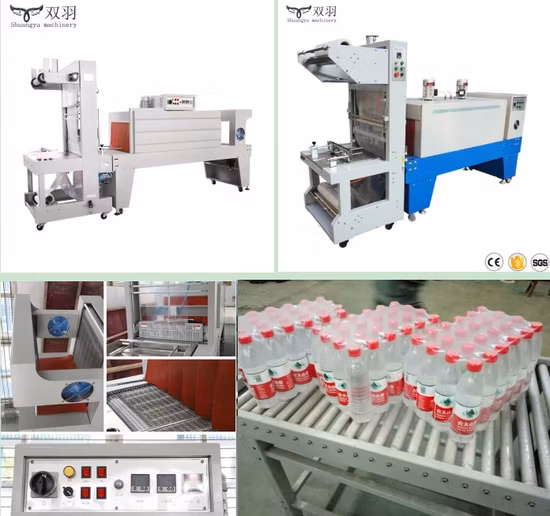 Macchina imballatrice/avvolgitrice per film termoretraibile termoretraibile termosaldante automatica per shampoo